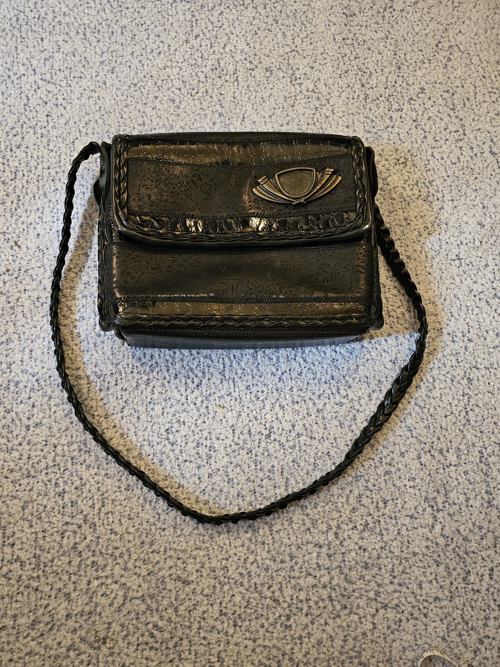 Vintage Handcrafted Leather Purse